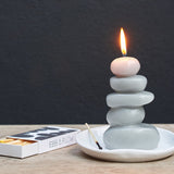 Ebb + Flow Candle Cairn