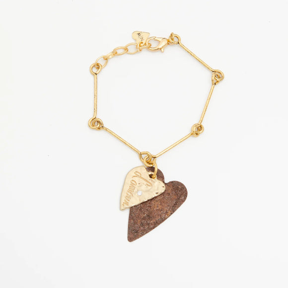 Nevelson X Wind Dina's Heart Bracelet