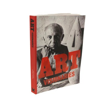 Book cover with Pablo Picasso photo.