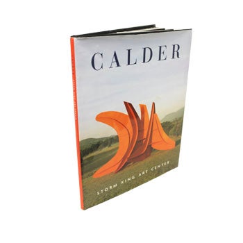 Book cover with Calder 7 Swords in Storm King Art Center landscape.