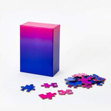 Small Gradient puzzle box: pink-blue.