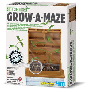 Product box with Grow-A-Maze pictured.