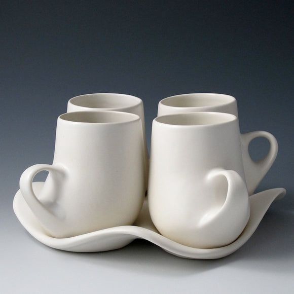 Saenger Porcelain: Design I Mug Set